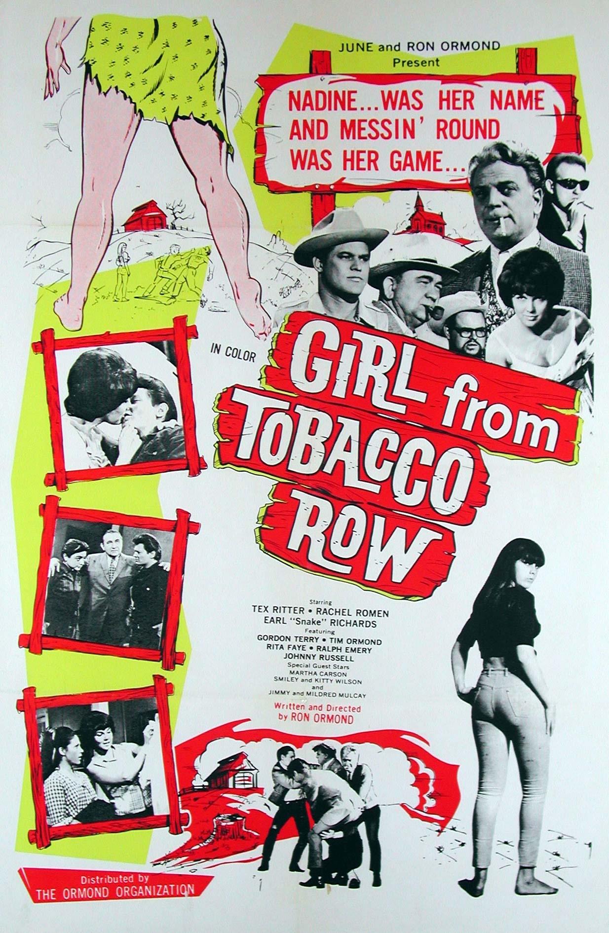 The Girl From Tobacco Row海报
