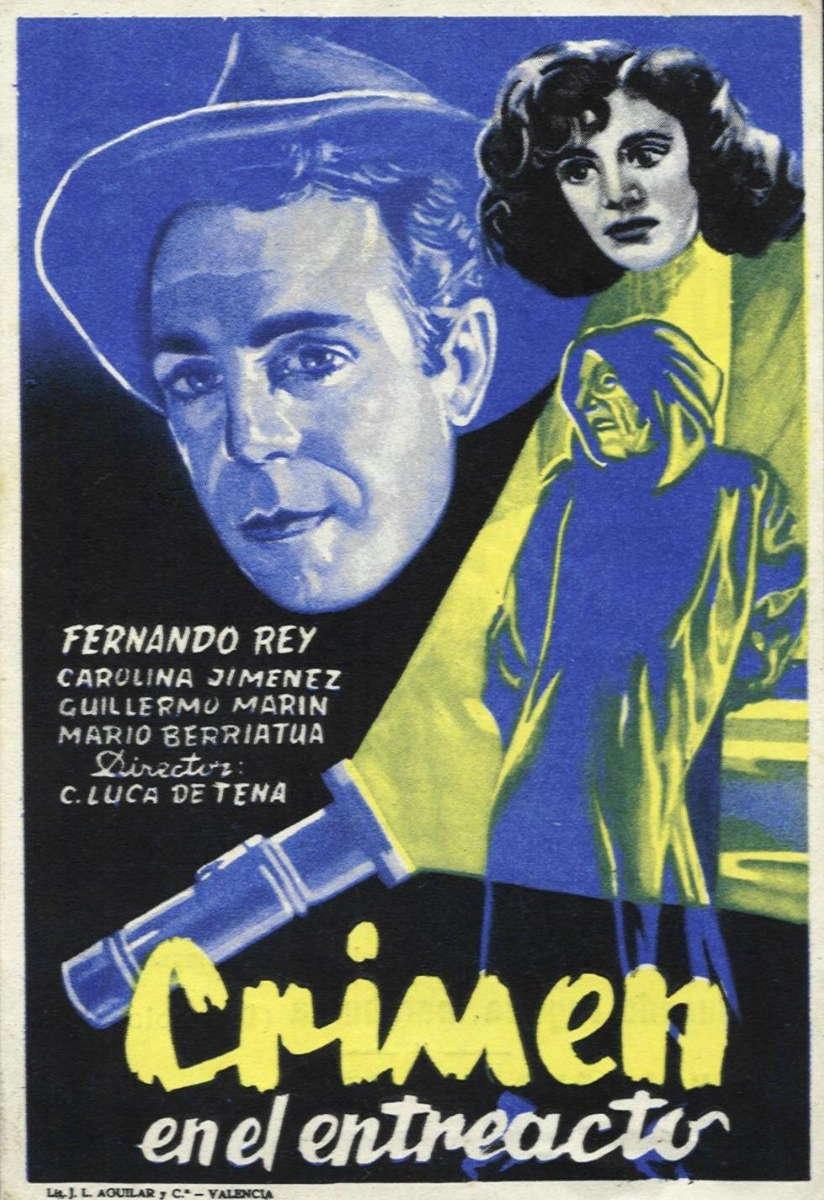 Crimen en el entreacto海报