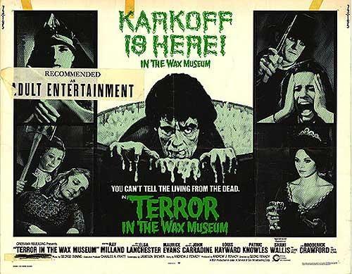 Terror in the Wax Museum海报