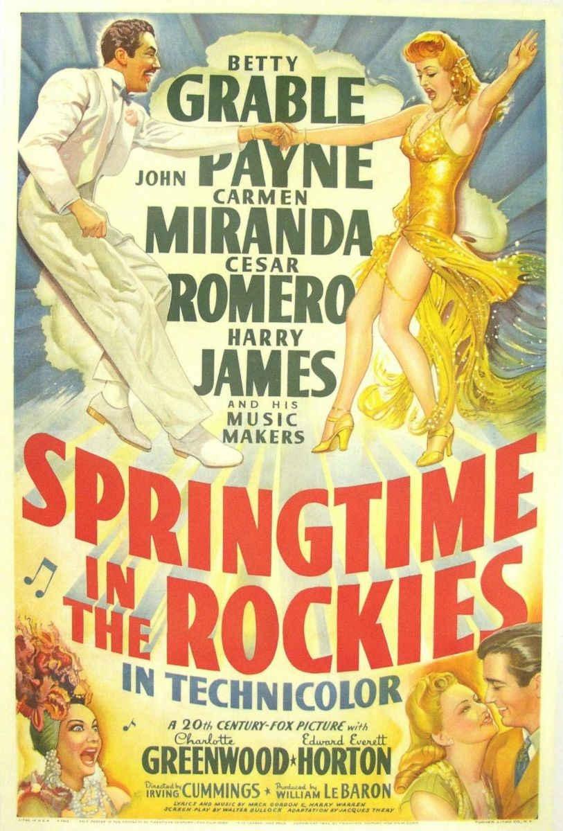 Springtime in the Rockies海报