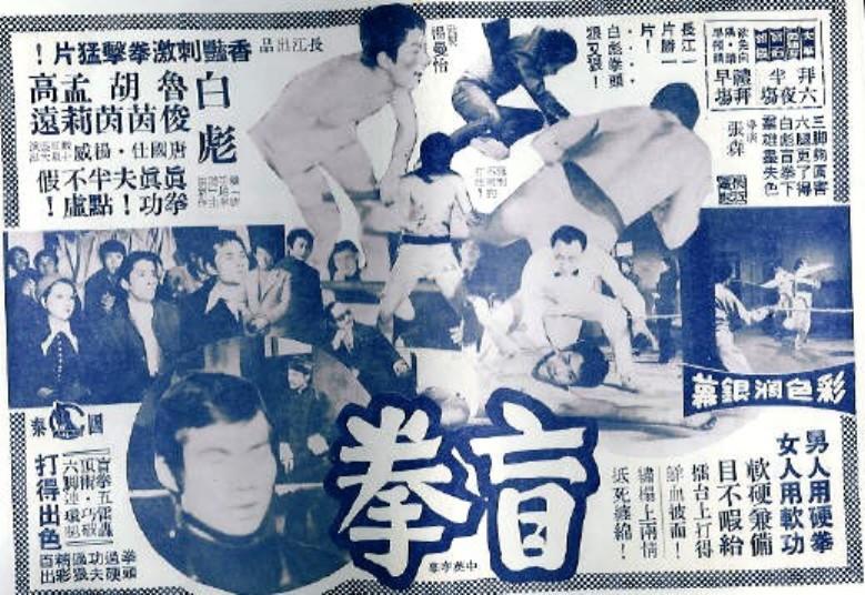盲拳海报