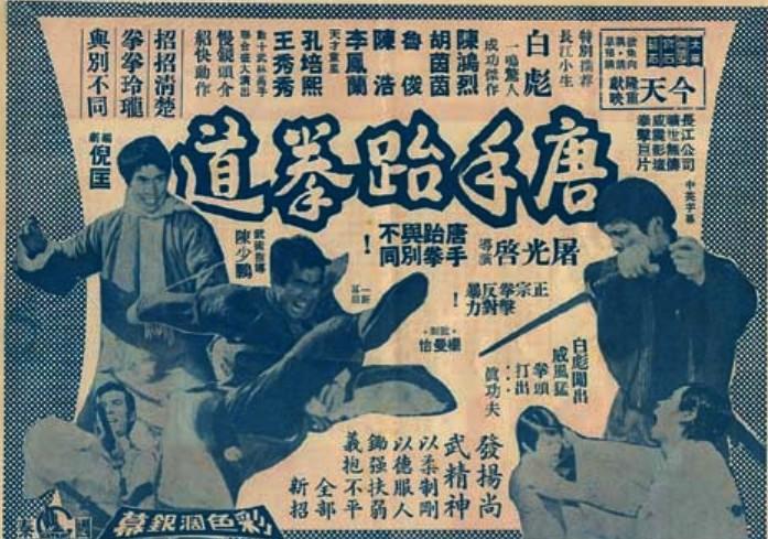 唐手跆拳道海报