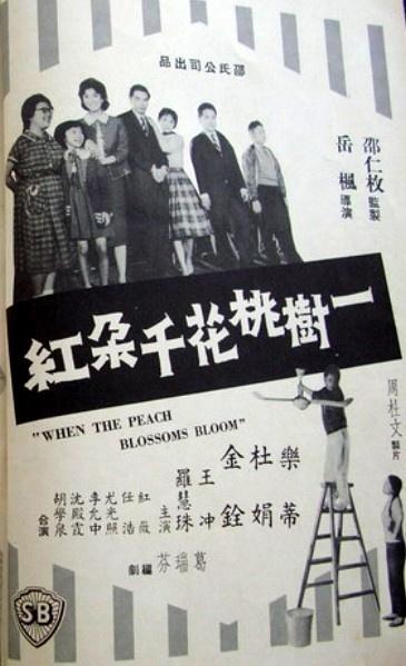 一树桃花千朵红海报