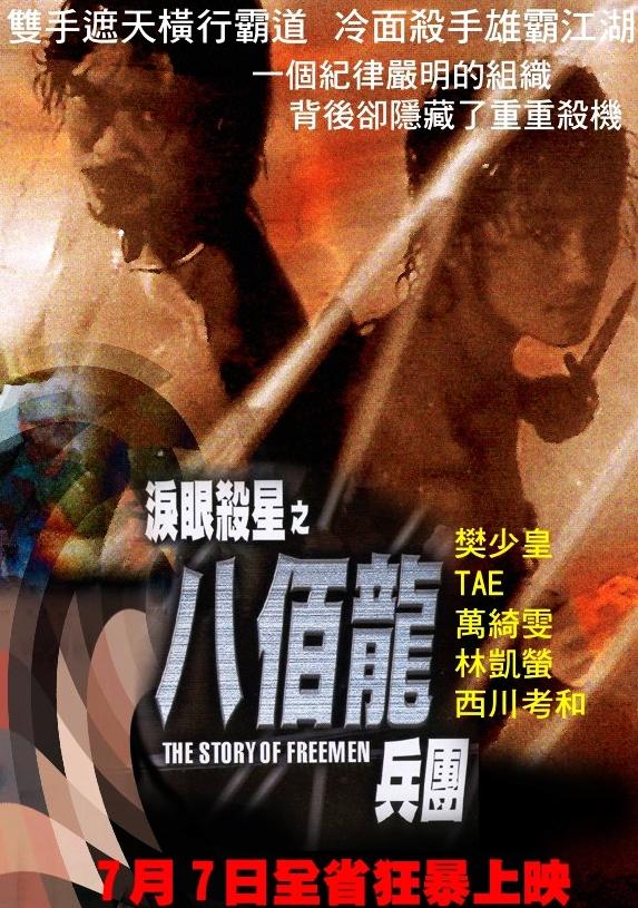 泪眼杀星之八百龙兵团海报