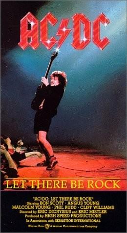 AC/DC摇滚演唱会海报