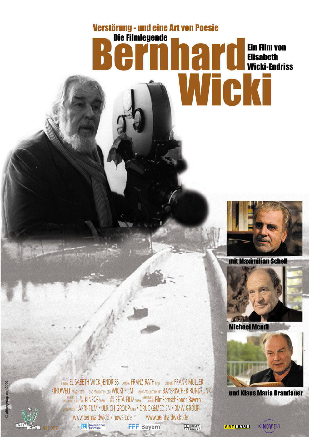 Verstörung - und eine Art von Poesie. Die Filmlegende Bernhard Wicki海报