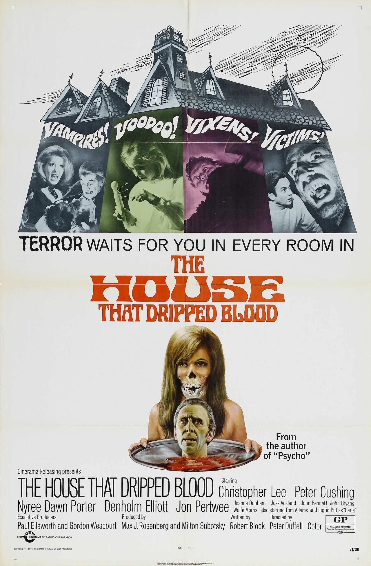 The House That Dripped Blood海报