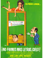 No firmes más letras, cielo海报