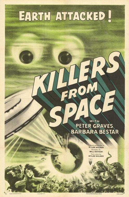 Killers from Space海报