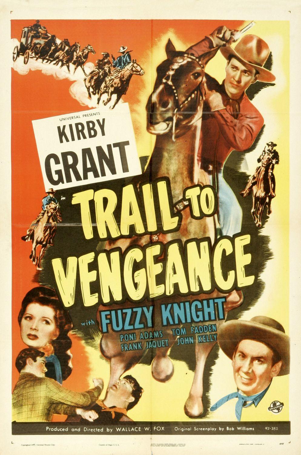 Trail to Vengeance海报