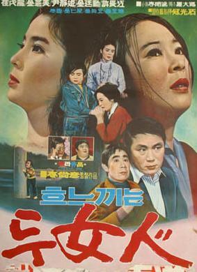 呜咽的两女子海报
