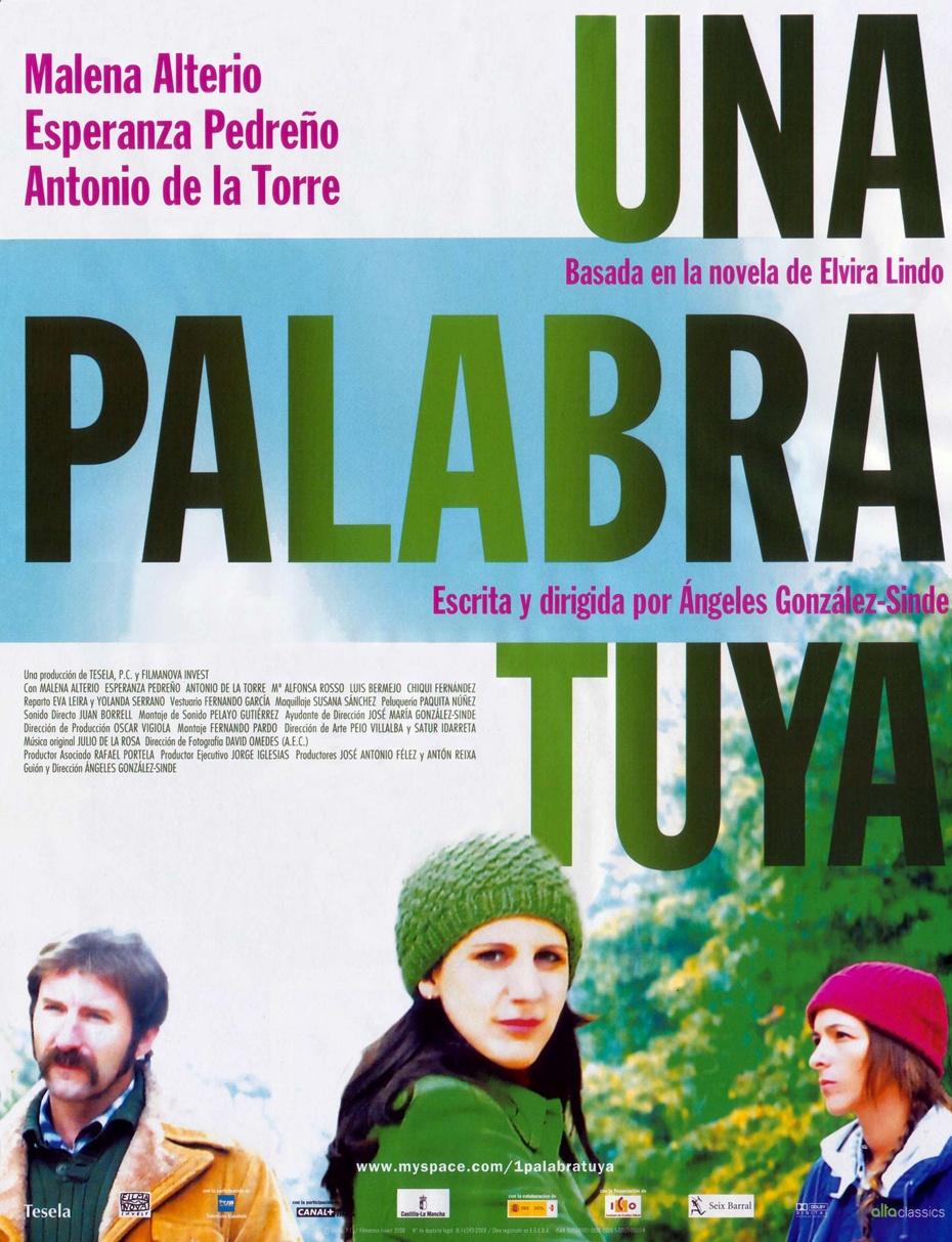 Palabra tuya, Una海报