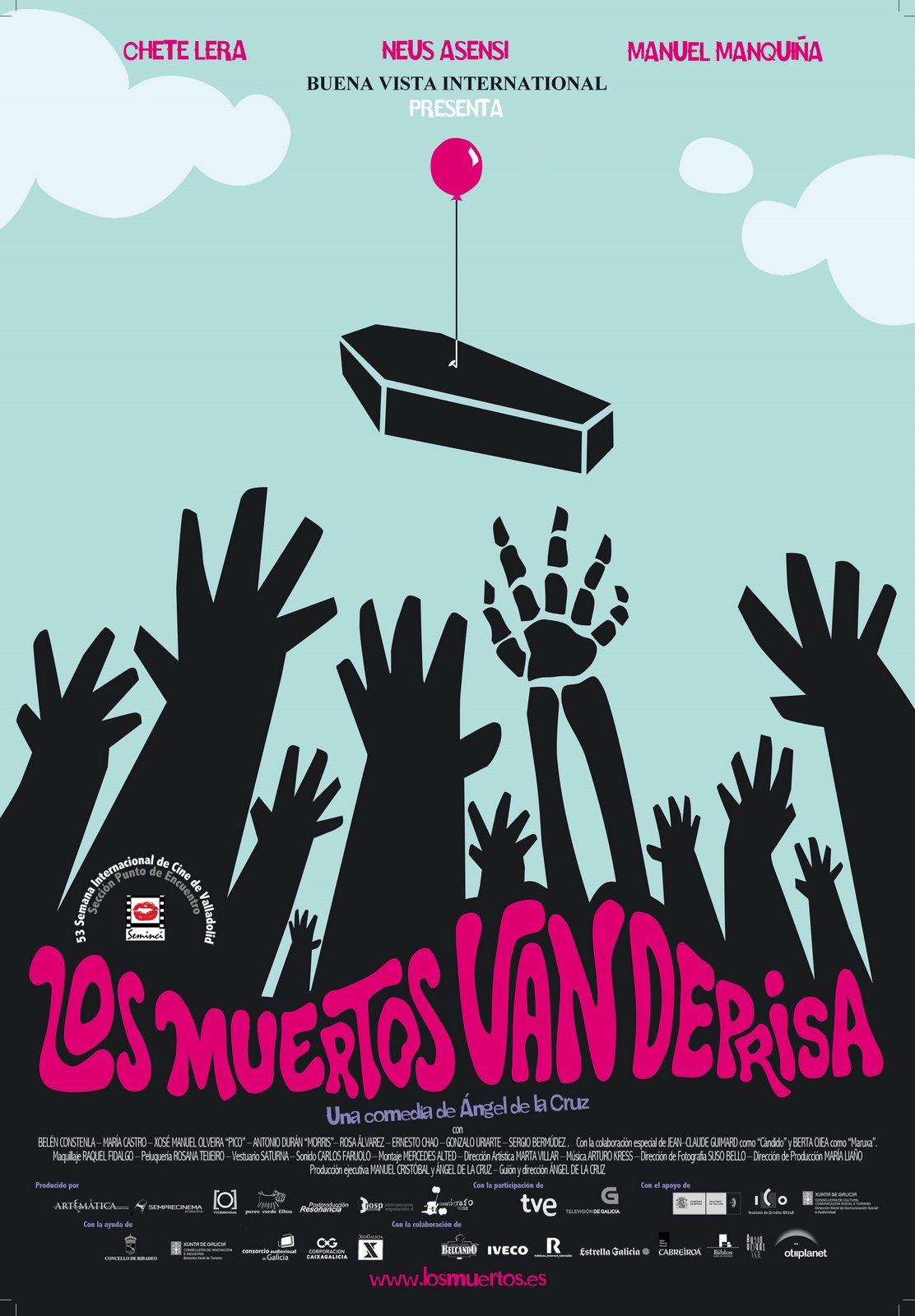 Muertos van deprisa, Los海报