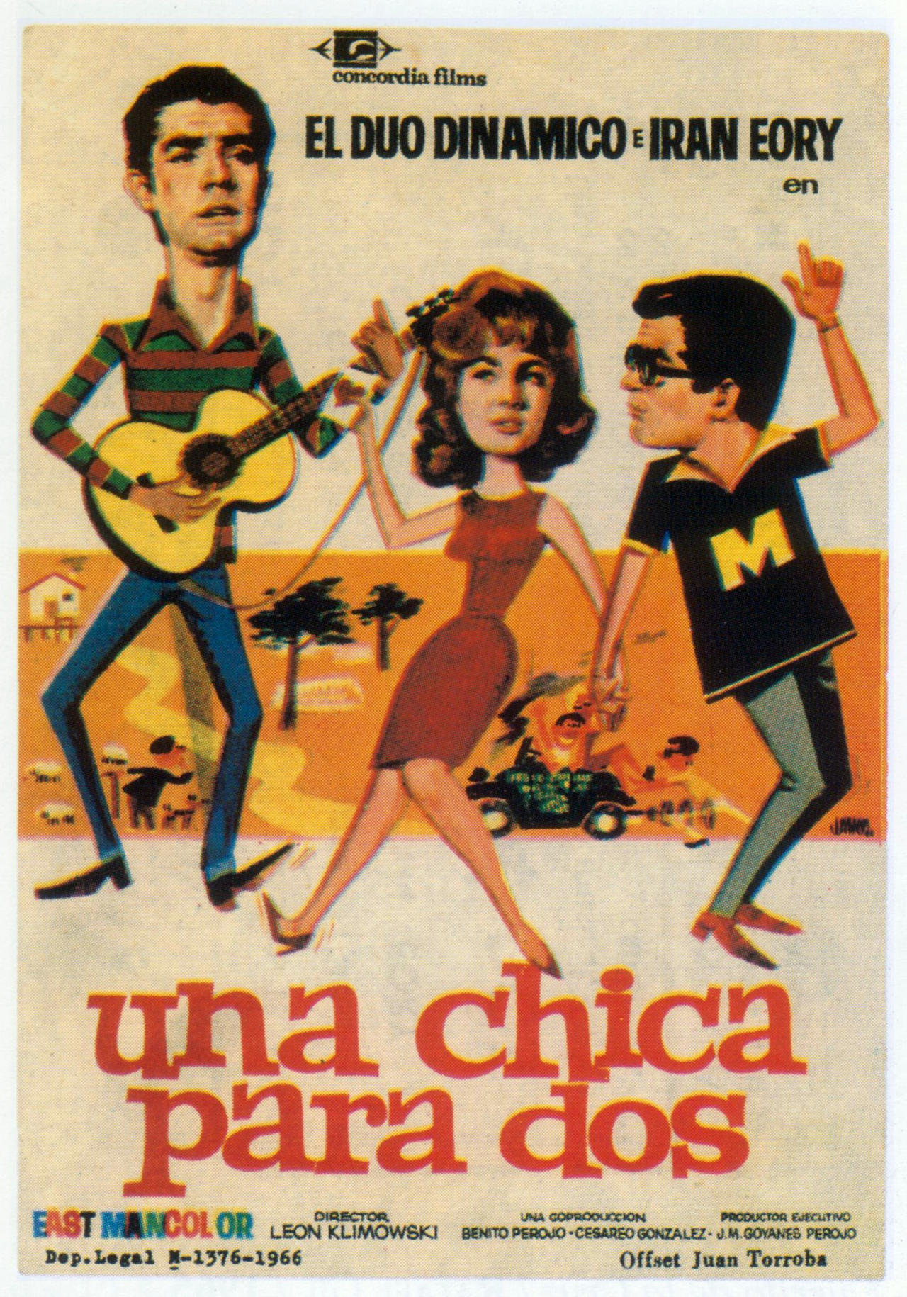 Chica para dos, Una海报