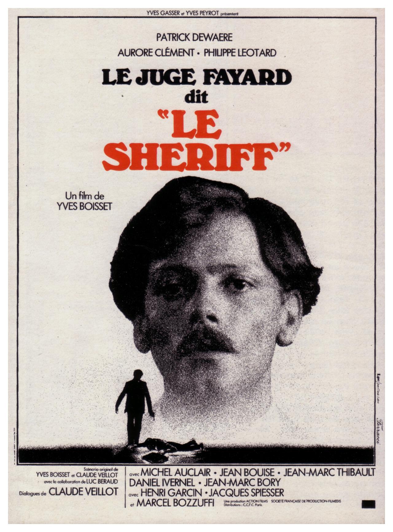 Juge Fayard dit Le Shériff, Le海报