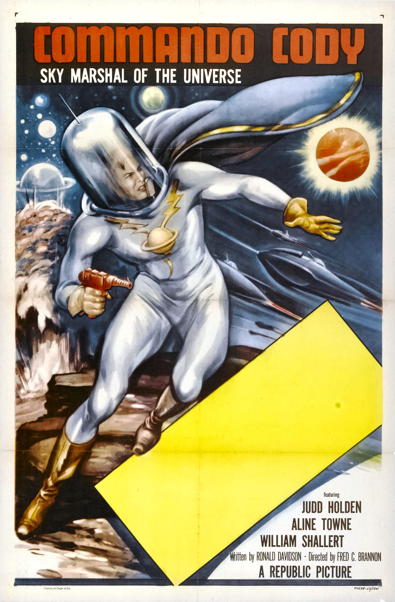 Commando Cody: Sky Marshal of the Universe海报