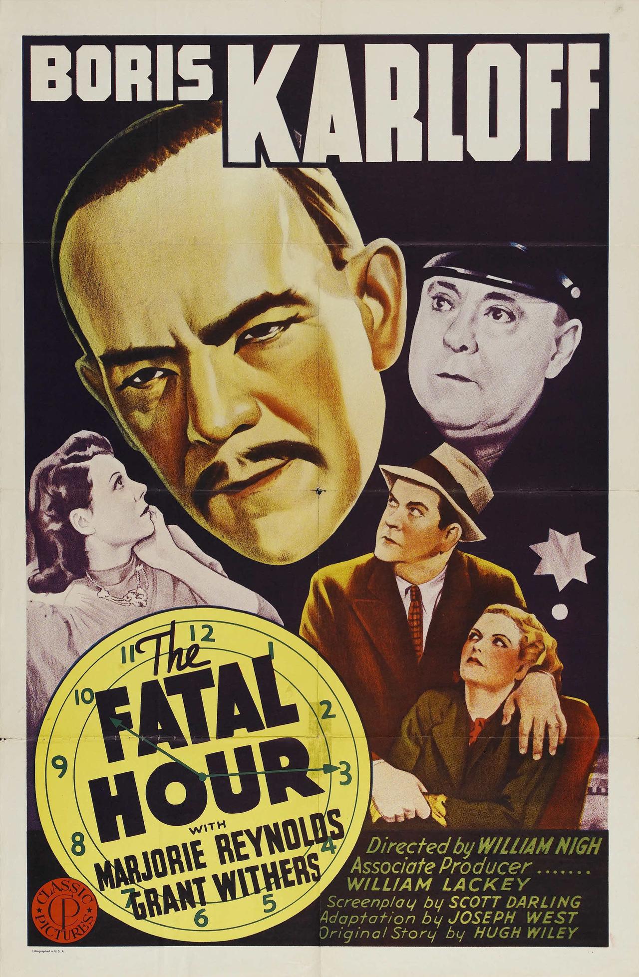 The Fatal Hour海报