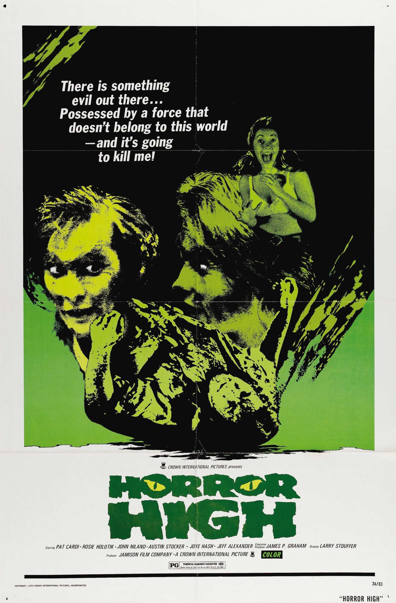 Horror High海报