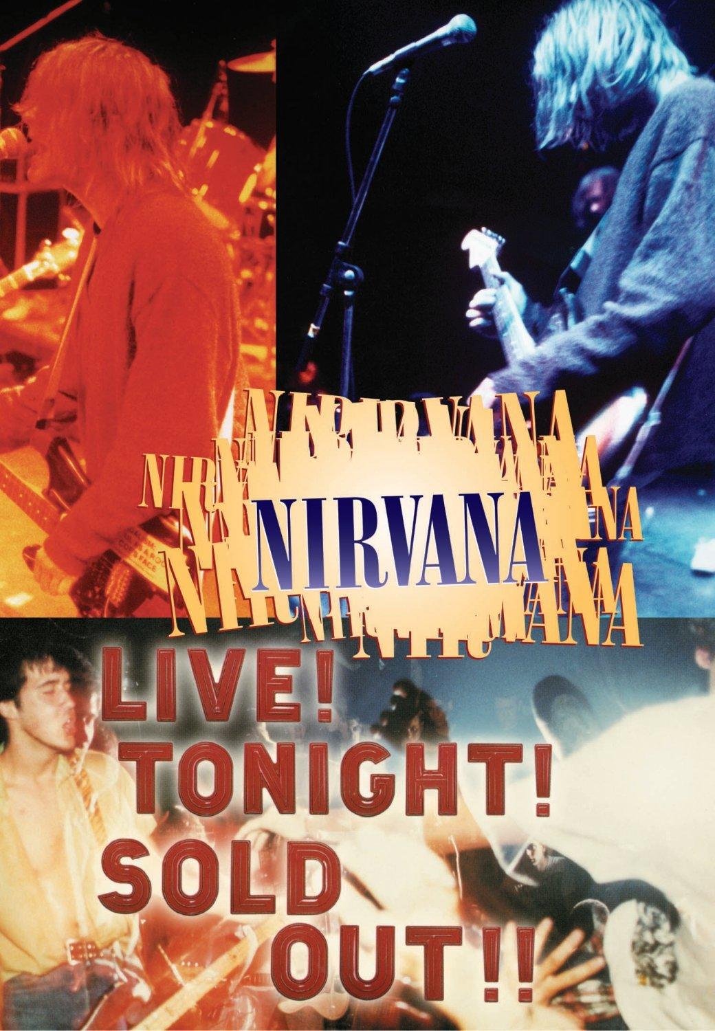涅槃乐队现场！今夜！全满！！演唱会海报
