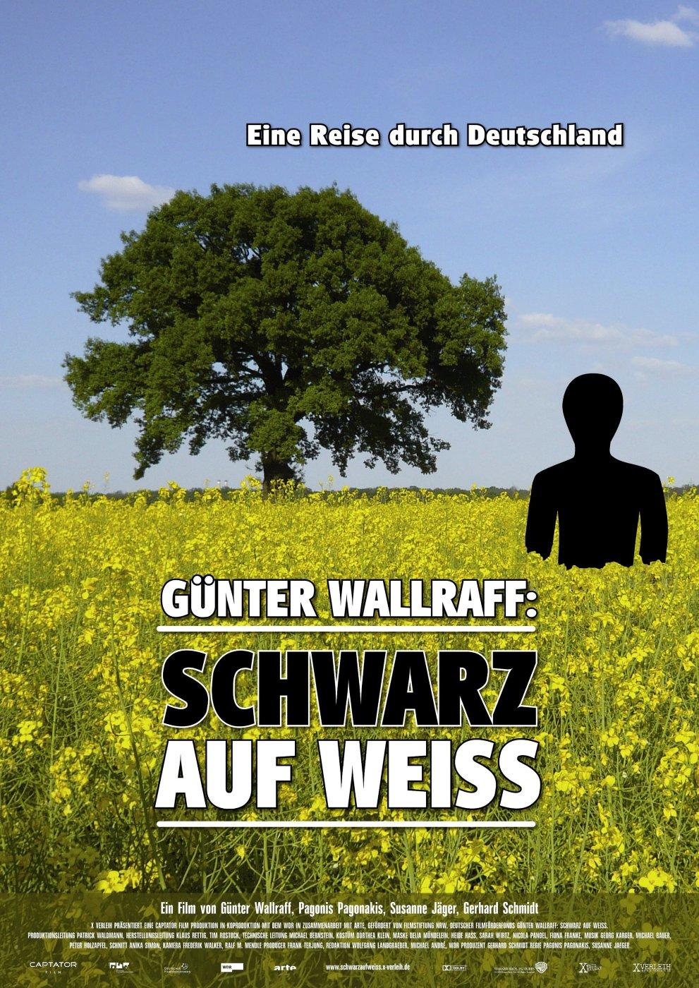 Günter Wallraff: Schwarz auf Weiss海报