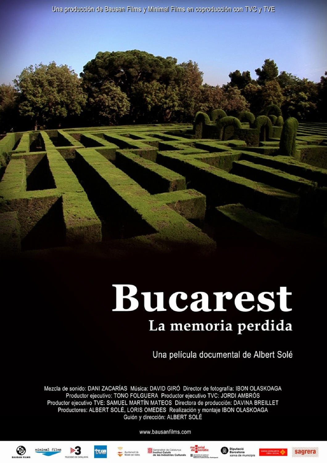 Bucarest, la memòria perduda海报