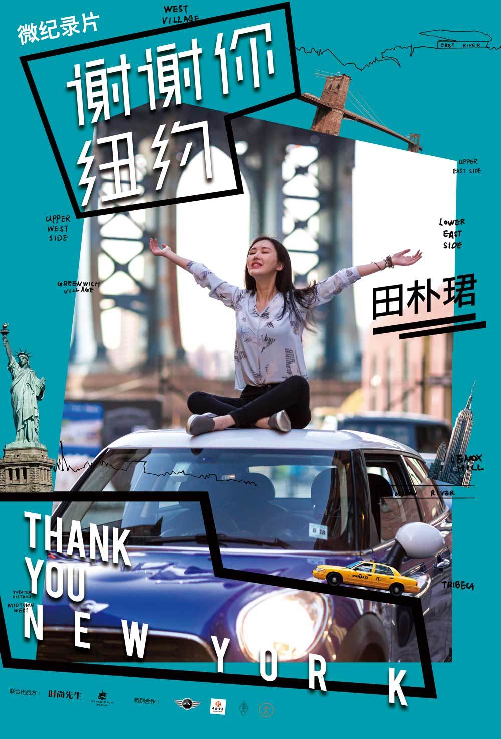 谢谢你，纽约海报