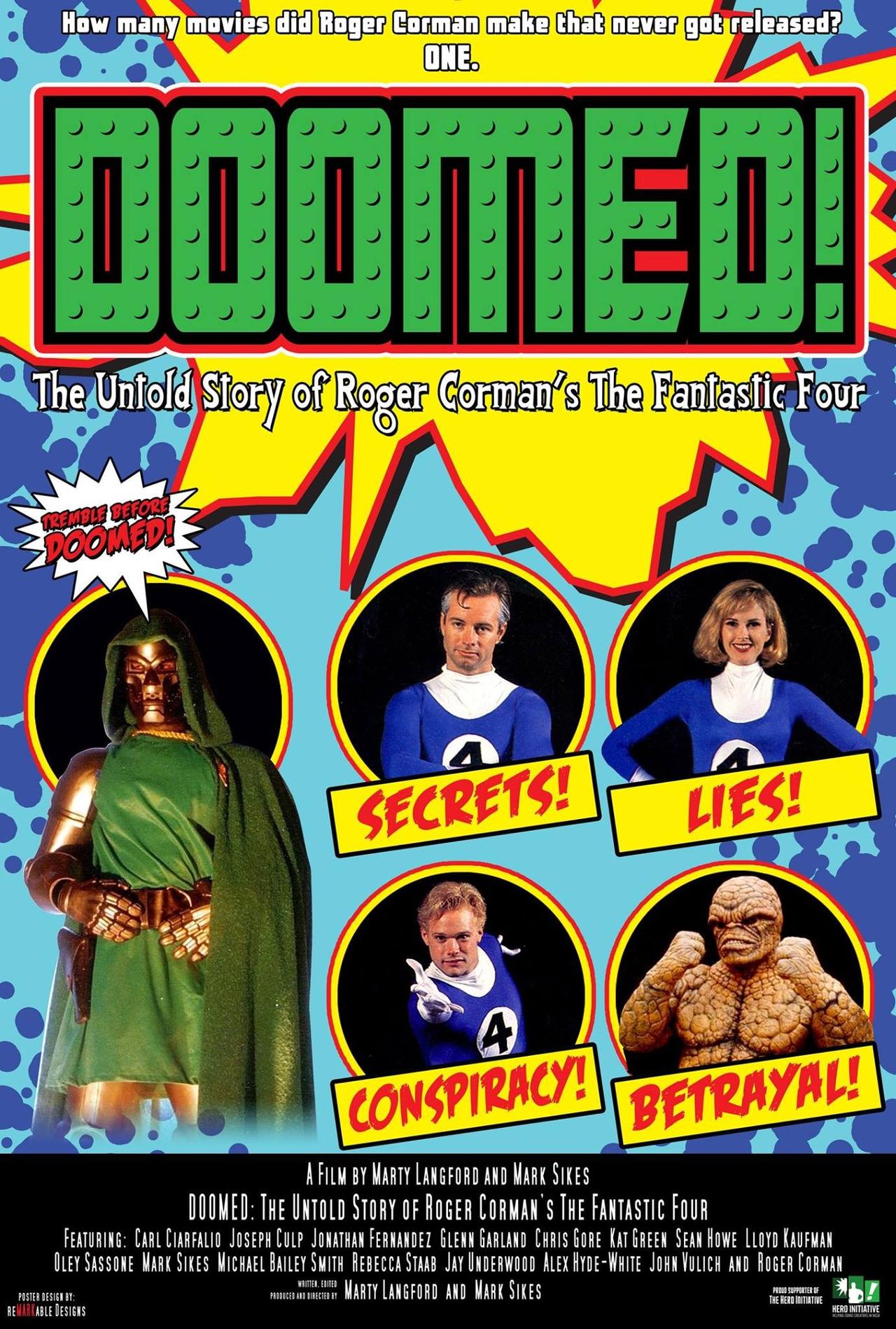 Doomed: The Untold Story of Roger Corman's the Fantastic Four海报