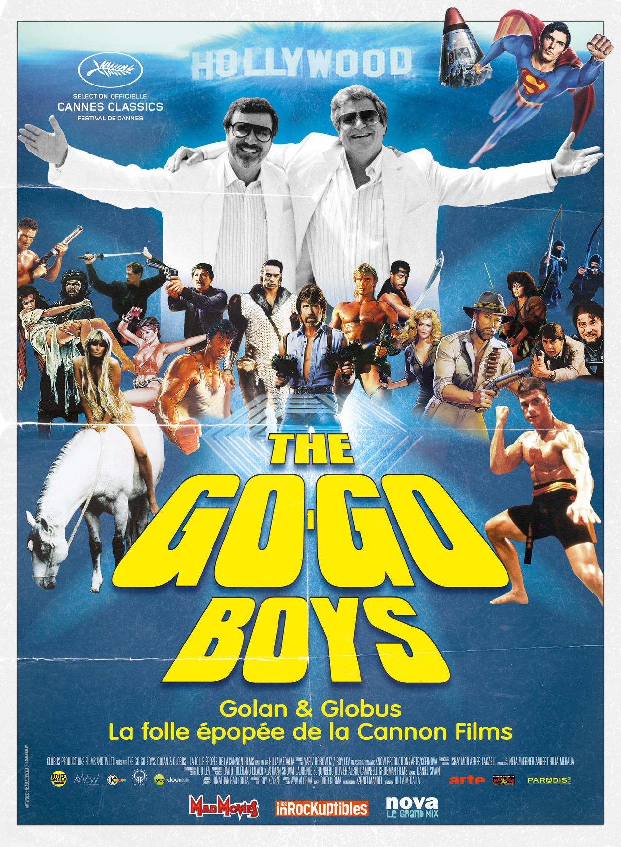 淘金男孩：加农电影公司的内幕海报