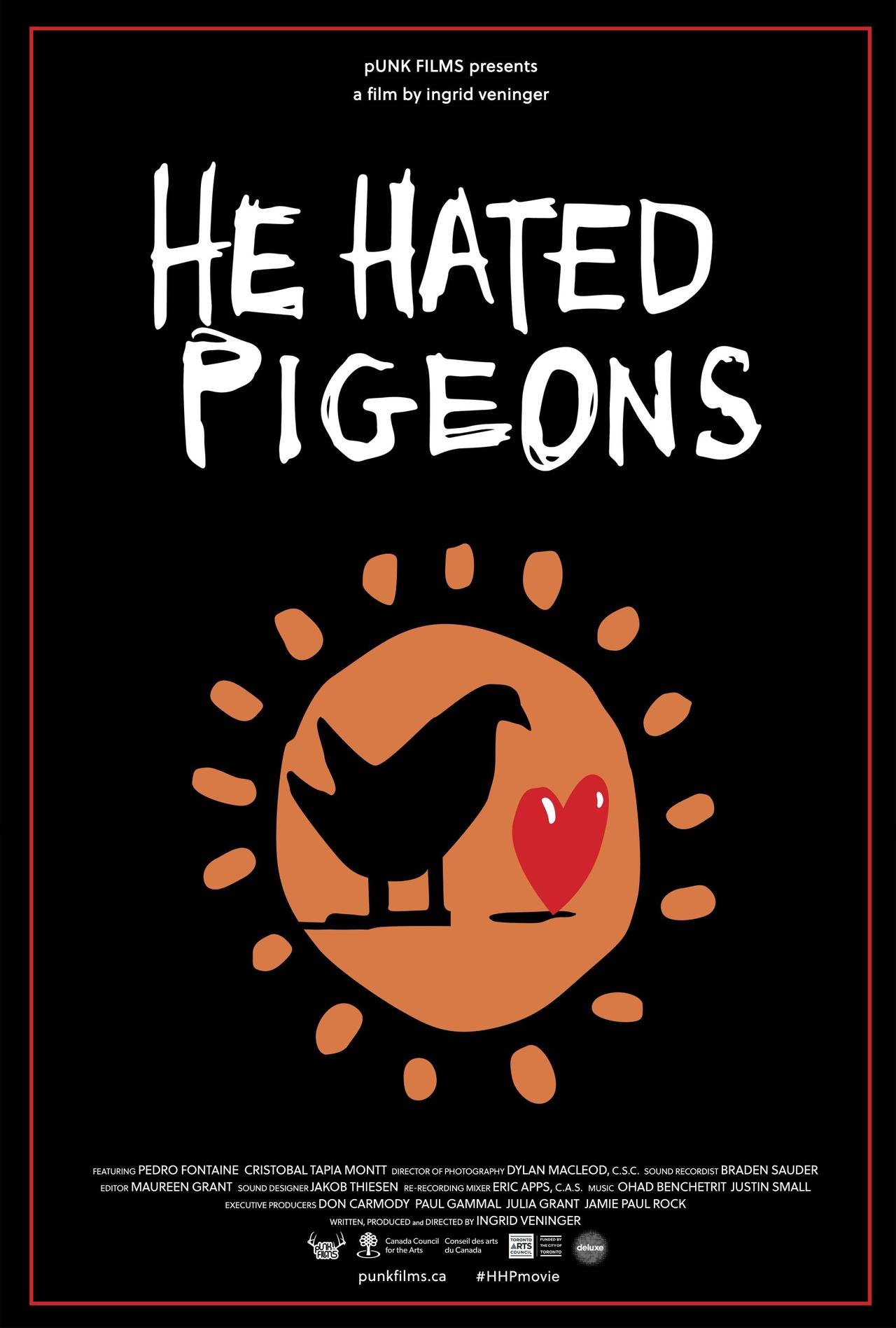 He Hated Pigeons海报