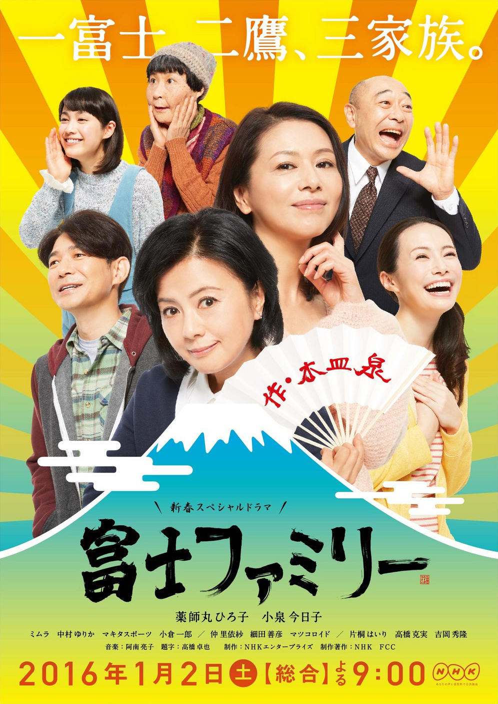 富士家族海报