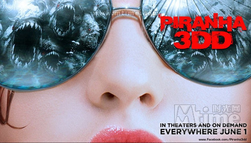 食人鱼3ddpiranha 3dd(2012)预告海报 #04