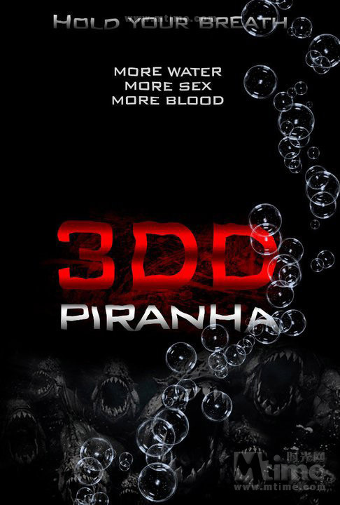 食人鱼3ddpiranha 3dd(2012)预告海报 #02