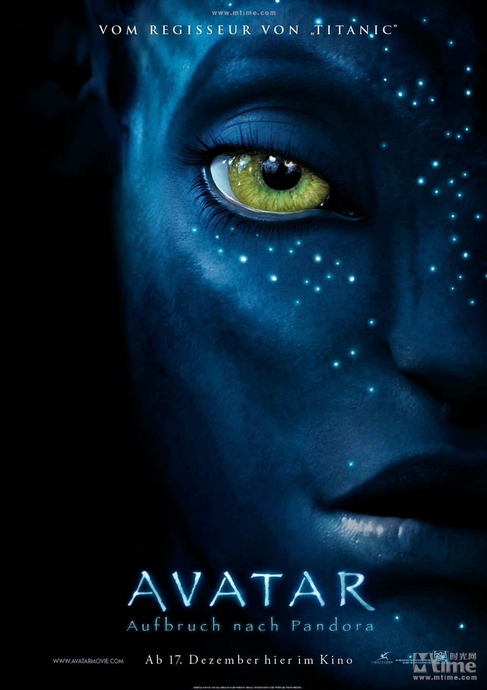 图片标题:阿凡达预告海报(德国) #01