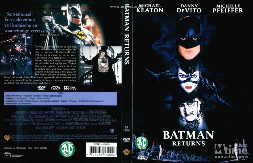 蝙蝠侠归来 时光网